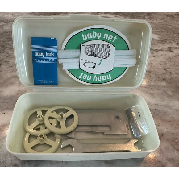 BABY LOCK serger accessory Vintage BL3/417 Replacement Knife Wrench Foot Plate - Picture 2 of 2